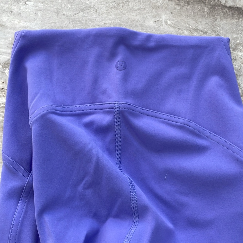 LuLu Lemon Athletica InStill High-Rise Tight 25” Charged Indigo